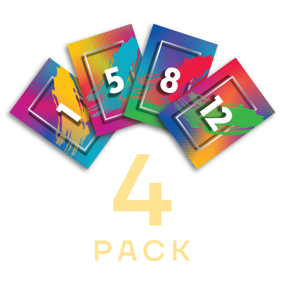 NUMBERS FOUR PACK